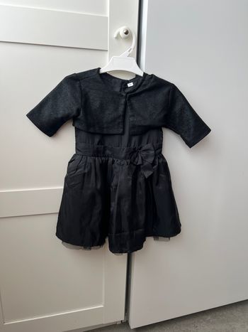 Robe avec gilet Noir