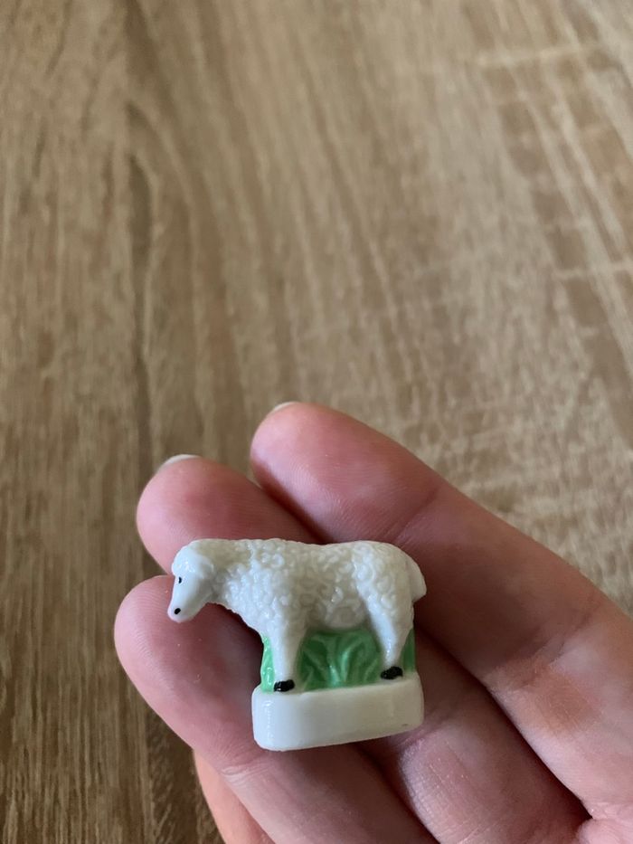 Lot de 5 fèves animaux de la ferme - photo numéro 5