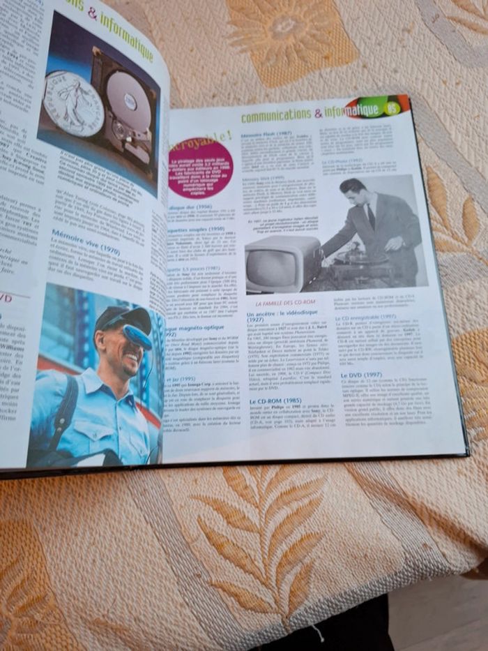 Magnifique livre sur les inventions neuf - photo numéro 2