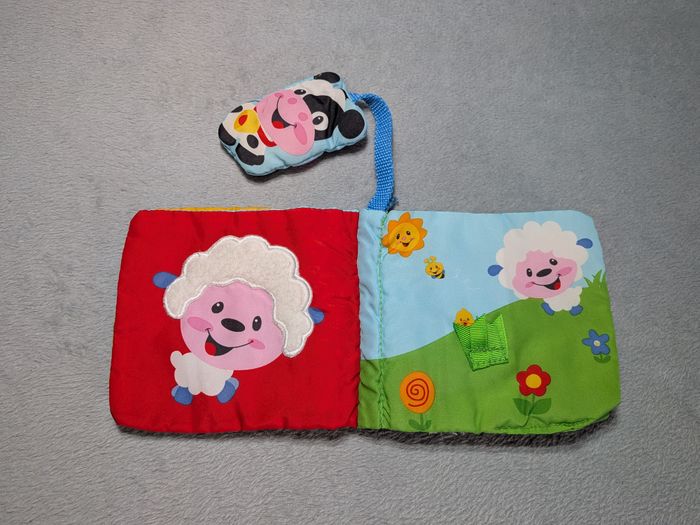 Livre tissu - Animaux de la ferme - photo numéro 3