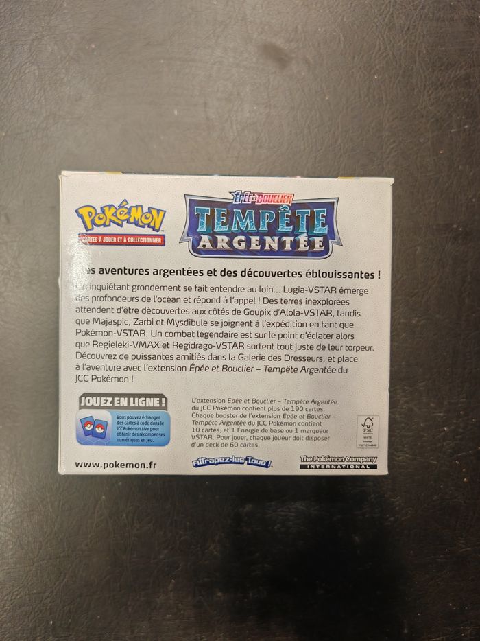 Display Pokémon Tempête Argentée Neuf - photo numéro 4