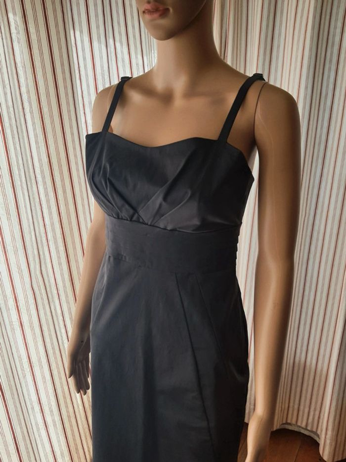 Jolie Robe grise à bretelles Tenax taille 44 - photo numéro 8