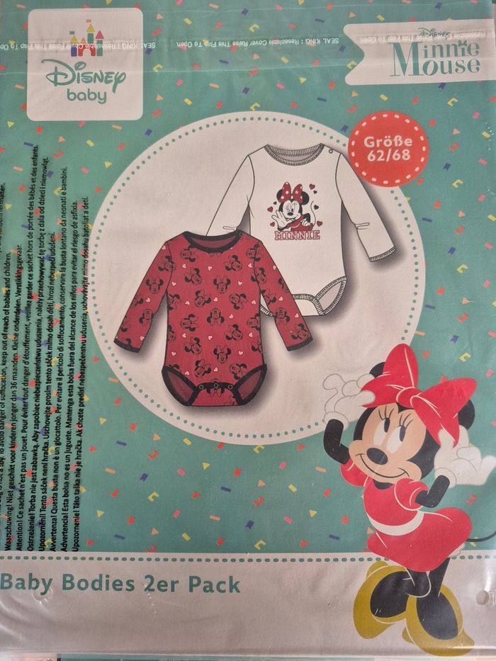 Body bébé Fille Minnie 3/6 mois - photo numéro 2