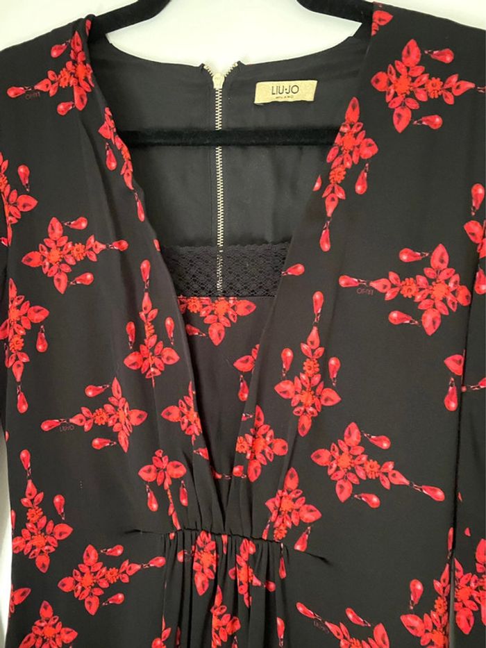 Robe Imprimée Fleurs Taille 38 - photo numéro 4