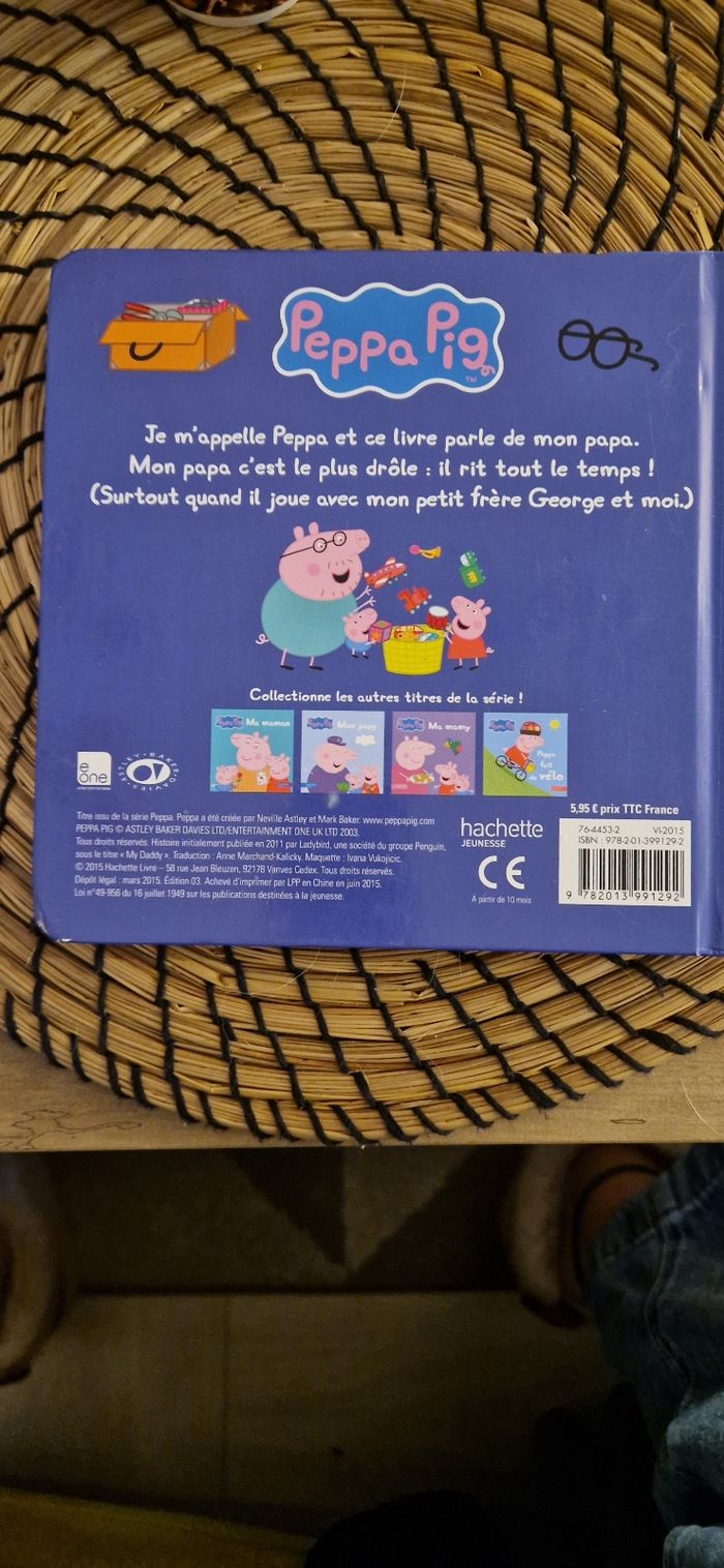 Livre Peppa Pip Papa - photo numéro 2