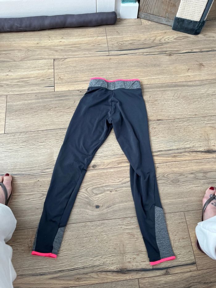 Legging Domyos gris et rose - photo numéro 5