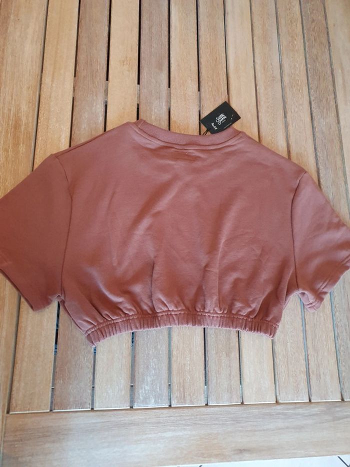 Pull court Sixth June chocolat Taille L - photo numéro 4