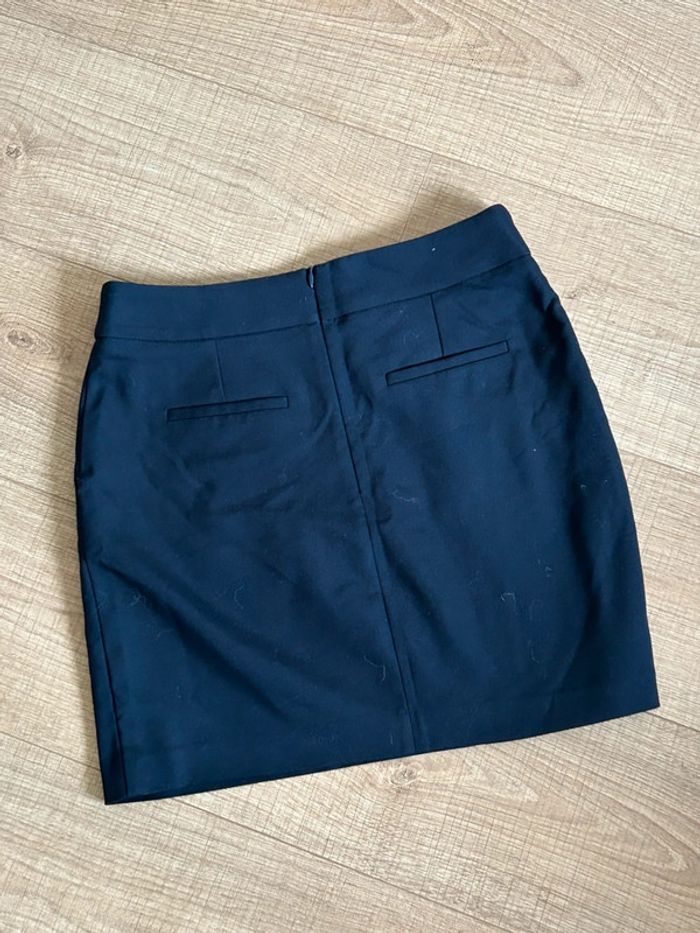 Jupe bleue marine Morgan taille 36 jamais portée - photo numéro 12