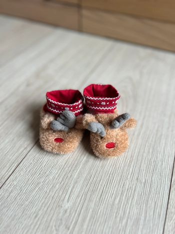 Chaussons bébé Noël