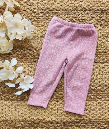 Pantalon molletonné fille 24 mois en don