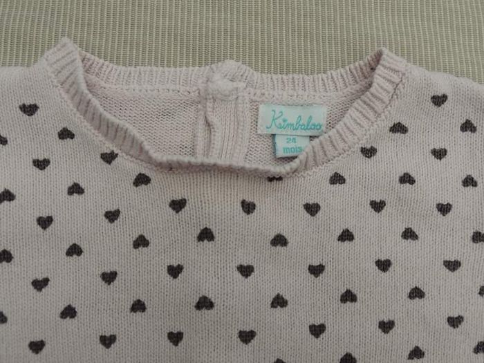 Robe pull Kimbaloo 24m manches courtes
Robe pull Kimbaloo manches courtes 2ans - photo numéro 2