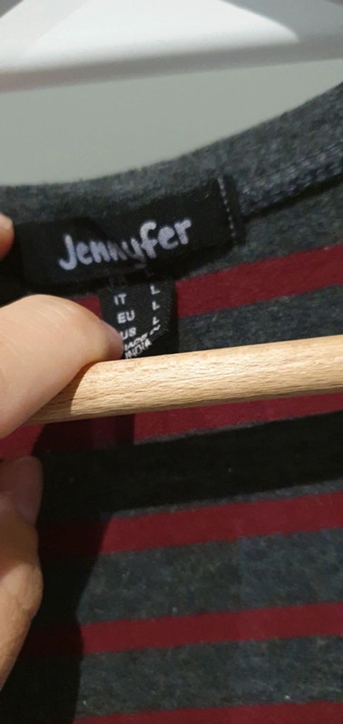 Débardeur gris et rouge - photo numéro 3