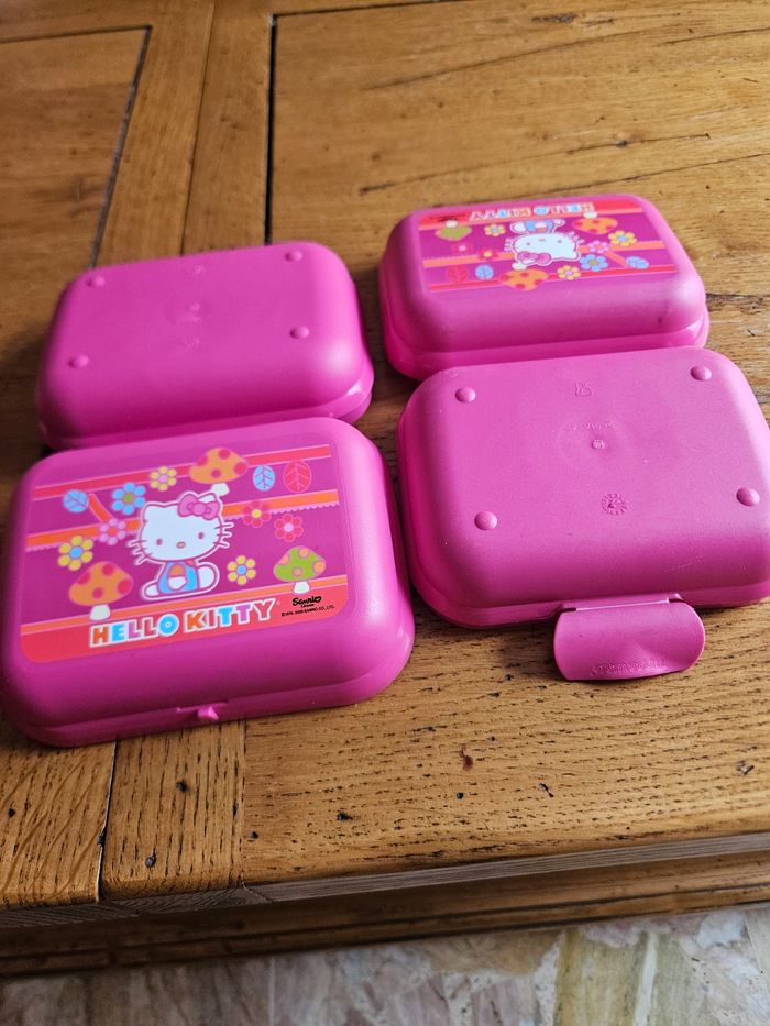 2 boîtes hello kitty fuchsia rose - photo numéro 6