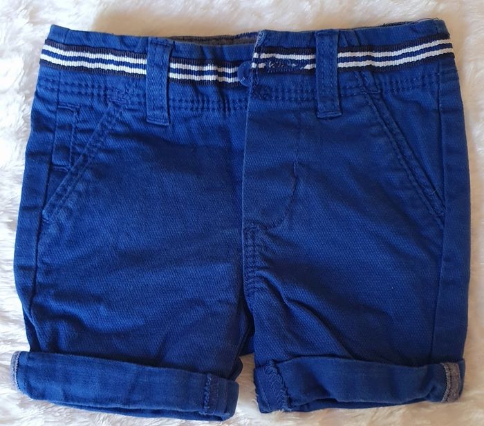 Short bébé garçon,  bleu,  Obaïbi