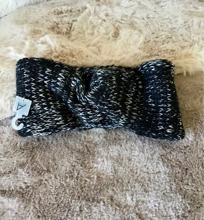 Bandeaux tête couleur noir et gris taille S (0124) - photo numéro 4