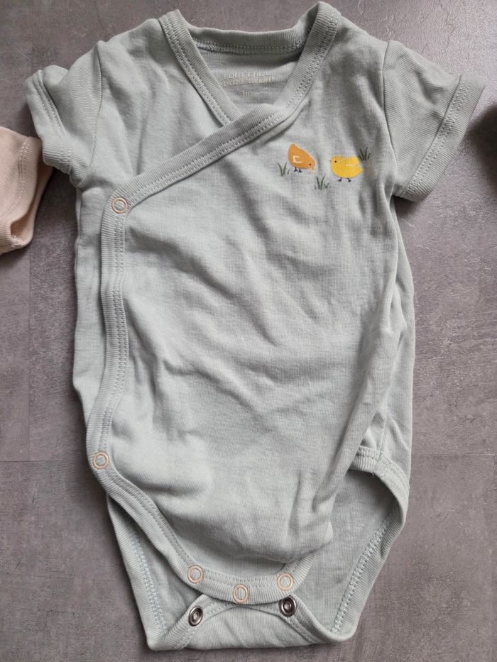 Lot de 3 bodies bout'chou 3mois - photo numéro 3