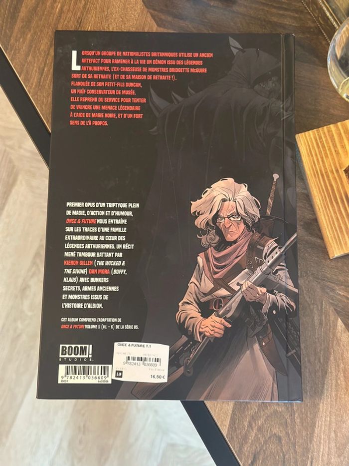 Once & Future T1 – Kieron Gillen / Delcourt (BD en très bon état) - photo numéro 2