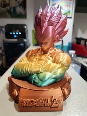 Vegeta Buste Dragon Ball Z Figurines Personnage Décoration 