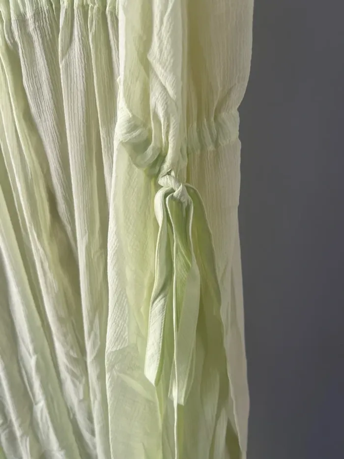 Magnifique robe été Carven modèle Crepon taille 38 neuve avec étiquette - photo numéro 4