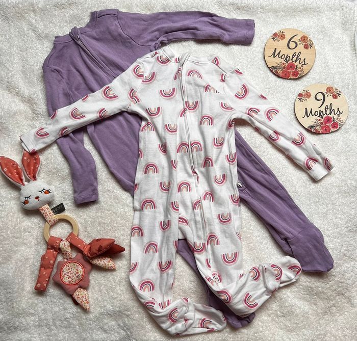 Lot de 2 pyjama léger 6-9 mois
