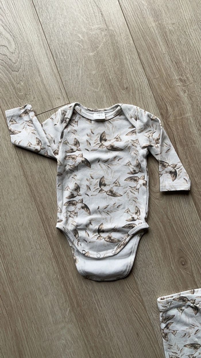 Ensemble body manches longues et pantalon sarouel - photo numéro 2