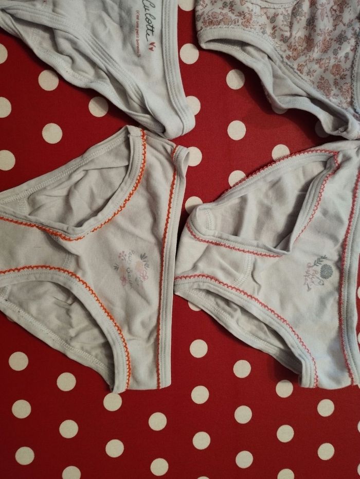 Lot de 7 culottes Petit bateau 6 ans - photo numéro 3