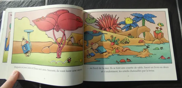 Livre "Sur l'île des Zertes" Claude Ponti neuf - photo numéro 5