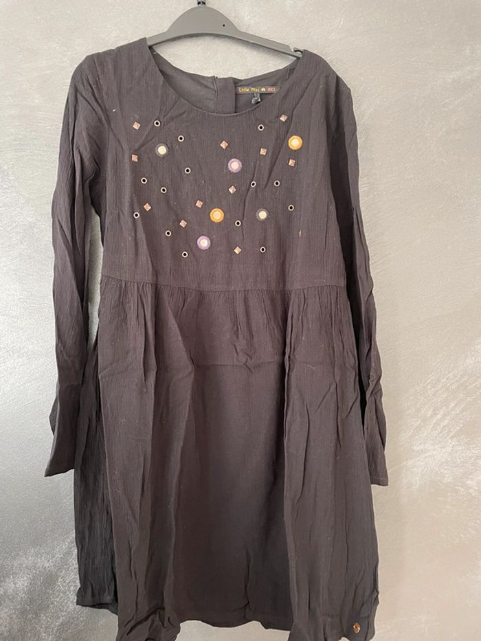 Robe noir fille ikks - photo numéro 2