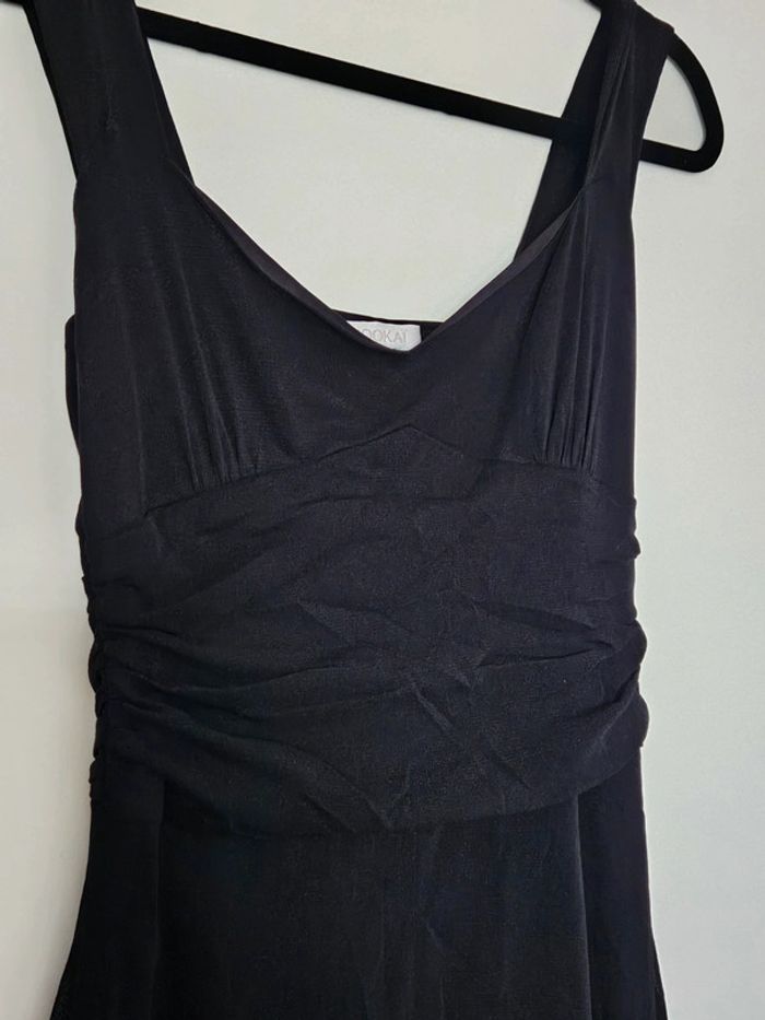 Robe asymétrique noire Kookai Vintage - photo numéro 2