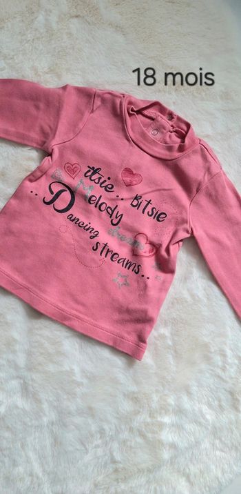 T-shirt manches longues T18mois