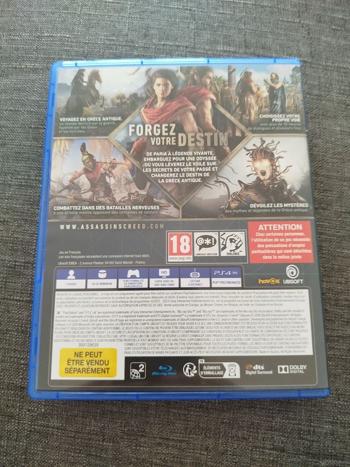 Assassins creed Odyssée ps4 - photo numéro 4