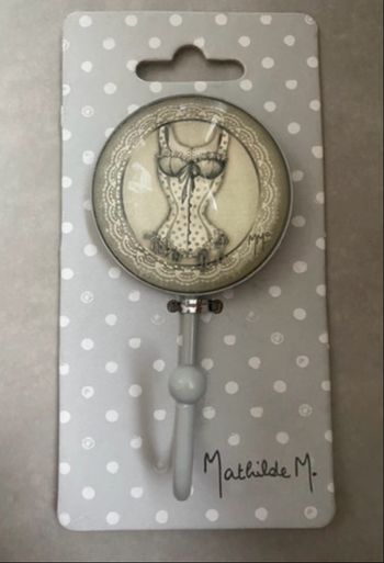 Porte serviette crochet Bustier vintage Mathilde M 