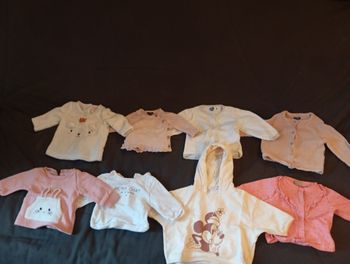 Lot vêtements 8 pulls 3 mois