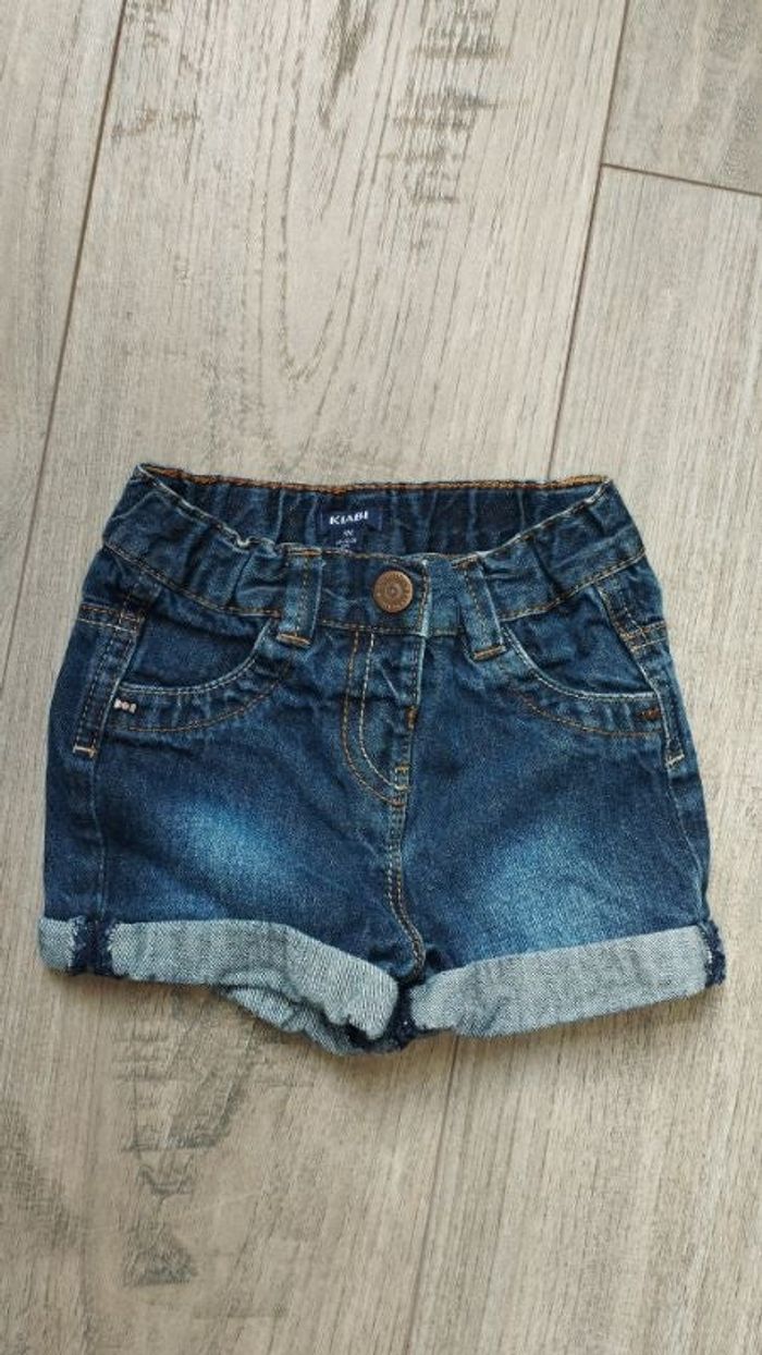 Short jean kiabi 9 mois