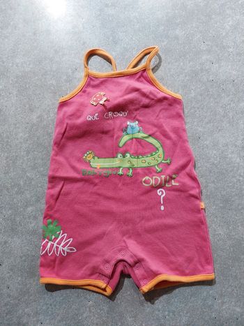 Pyjashort à bretelles