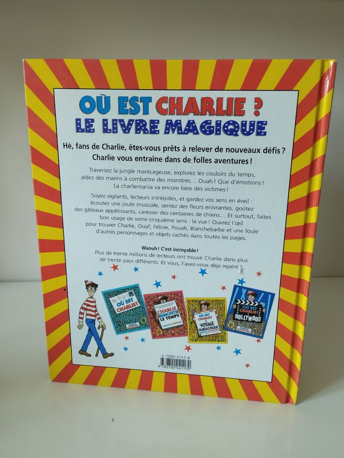 Livre Où est Charlie ? Le livre magique - photo numéro 3