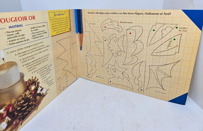 "Les pots en verre ont plein d'idées toute l'année".
Nestlé.
La Laitière.
16 pages - photo numéro 5