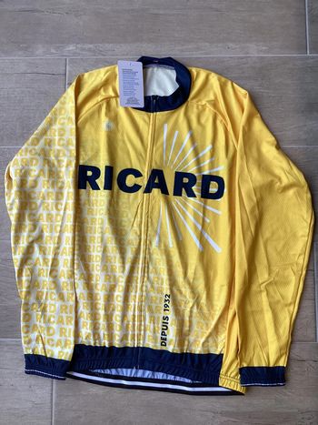 Maillot de cycliste Ricard
