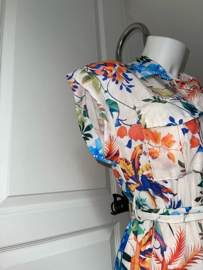 Combinaison short fleuri - photo numéro 10