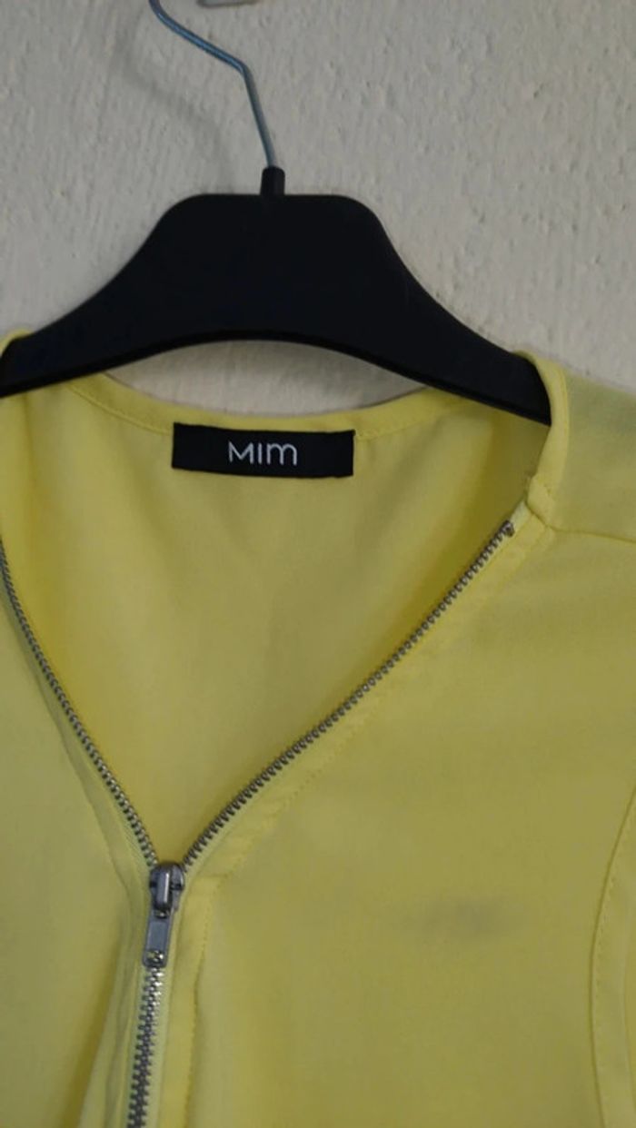 Top jaune - Mim - taille 42 - photo numéro 2