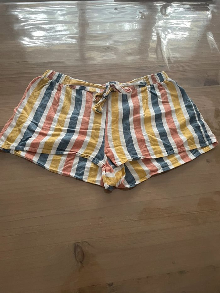 Short rayure