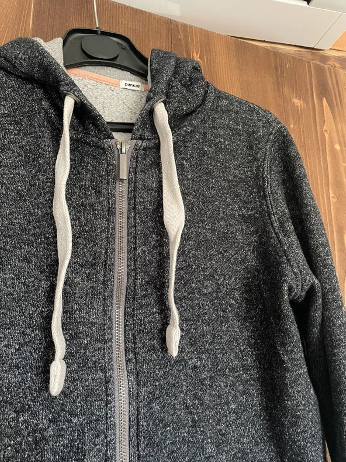 Veste gris chiné - photo numéro 2