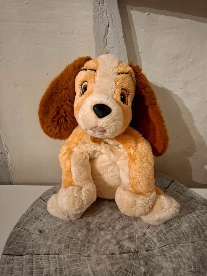 Peluche Lady La Belle et le Clochard