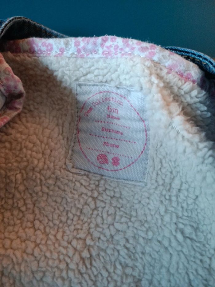 Veste en jean 6 mois - photo numéro 3