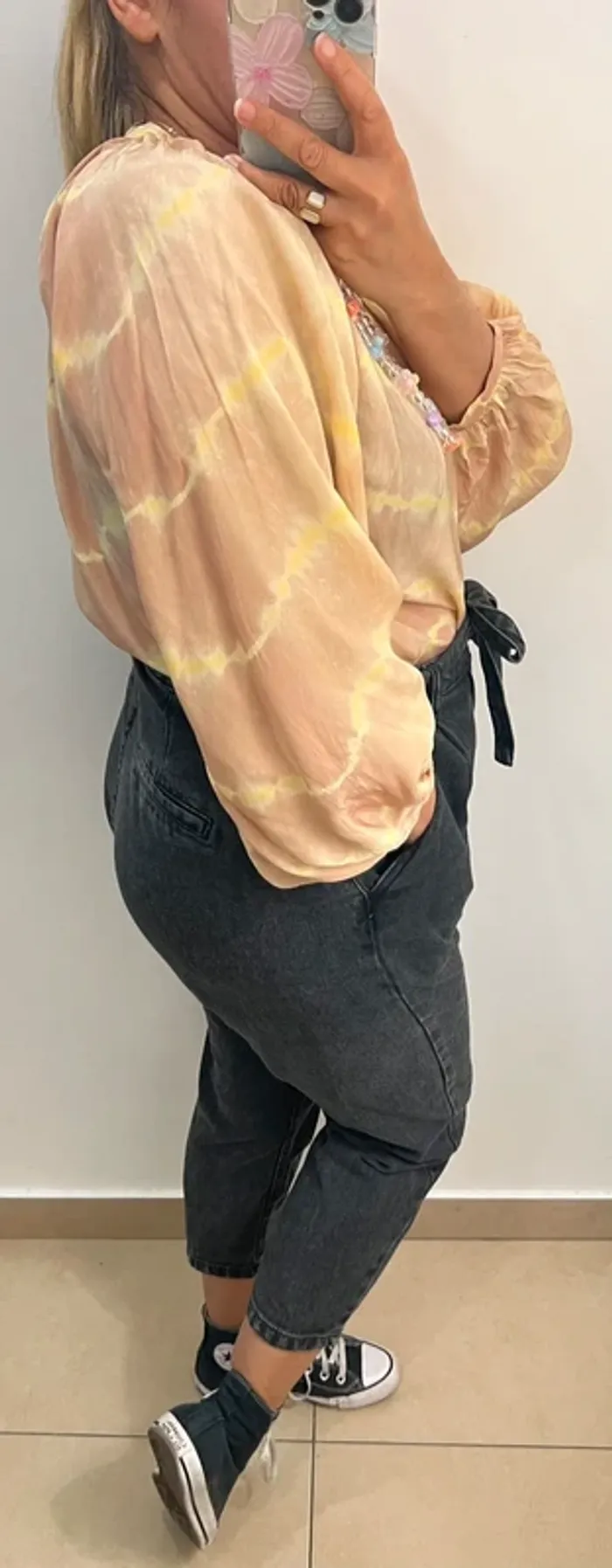 Blouse Large Tie And Dye Maje - photo numéro 6