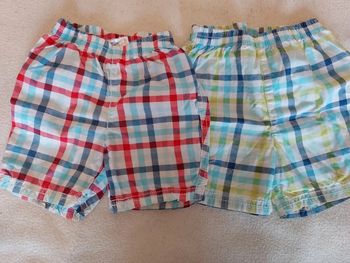 Lot de 2 shorts