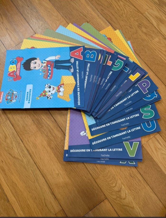 Lot de livres d’activité - Alphabet