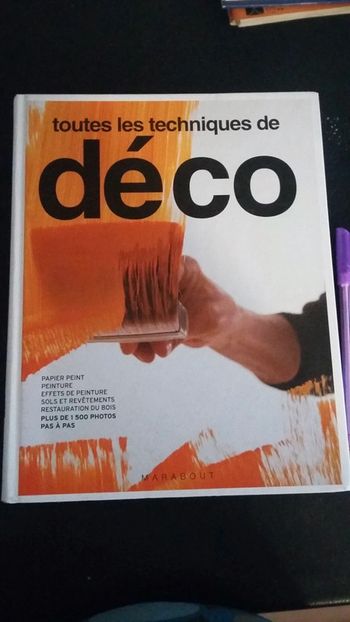 Livre sur la décoration : techniques