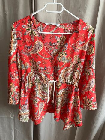 Blouse Zara t.xS mais oversize