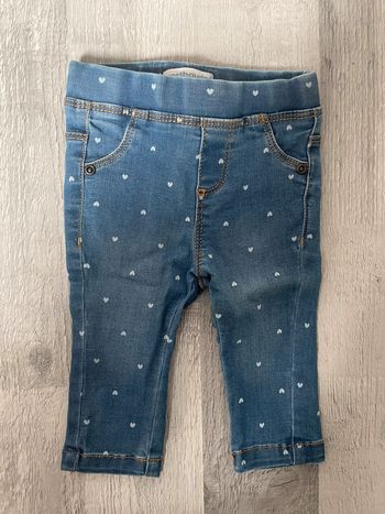 Jean motif coeur